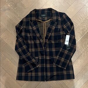 Liverpool Los Angeles Women's Plaid Blazer